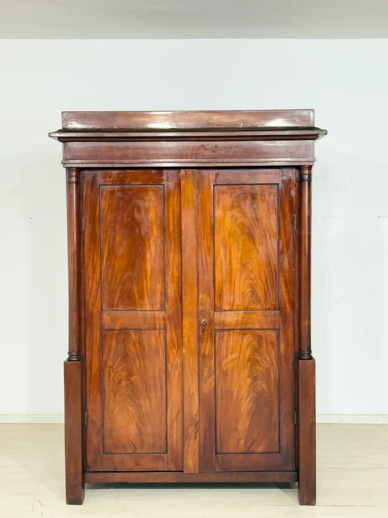 Sehr schöner Hochwertiger Biedermeier Schrank Wäscheschrank um 1880