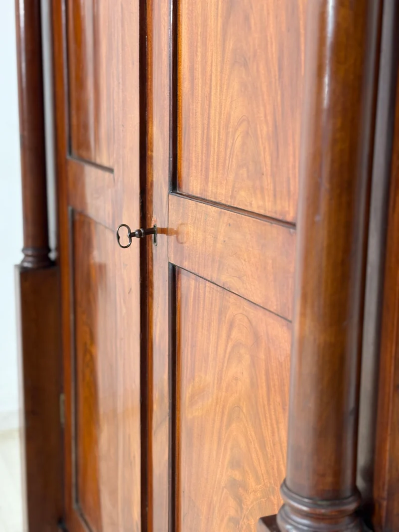 Sehr schöner Hochwertiger Biedermeier Schrank Wäscheschrank um 1880
