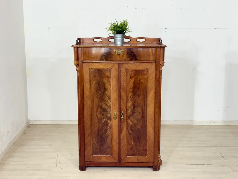 Antikes Gründerzeit Vertiko / Kommode / Schrank – um 1900