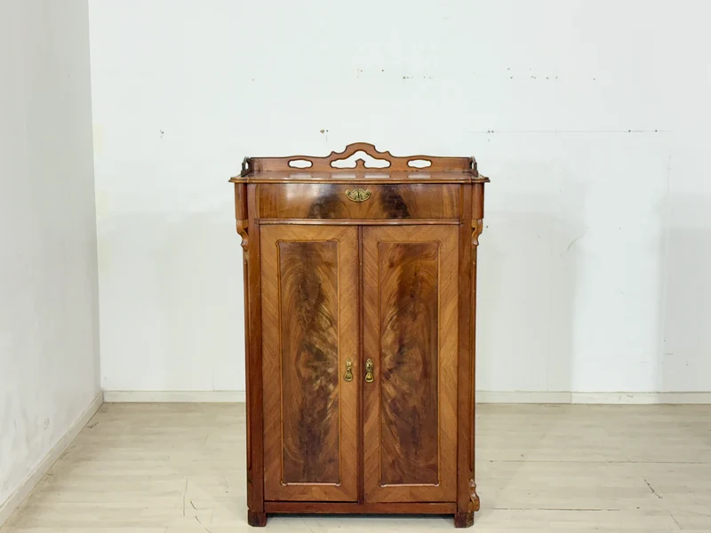 Antikes Gründerzeit Vertiko / Kommode / Schrank – um 1900