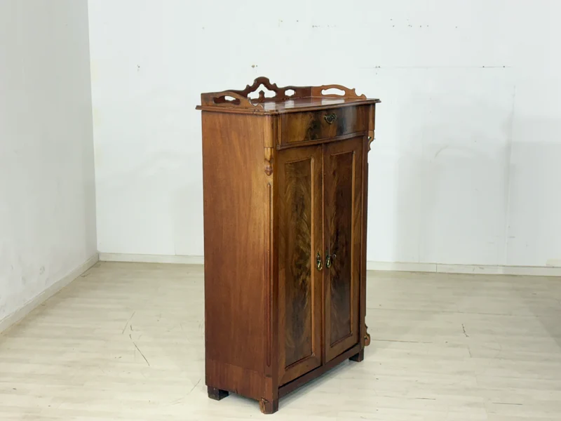 Antikes Gründerzeit Vertiko / Kommode / Schrank – um 1900