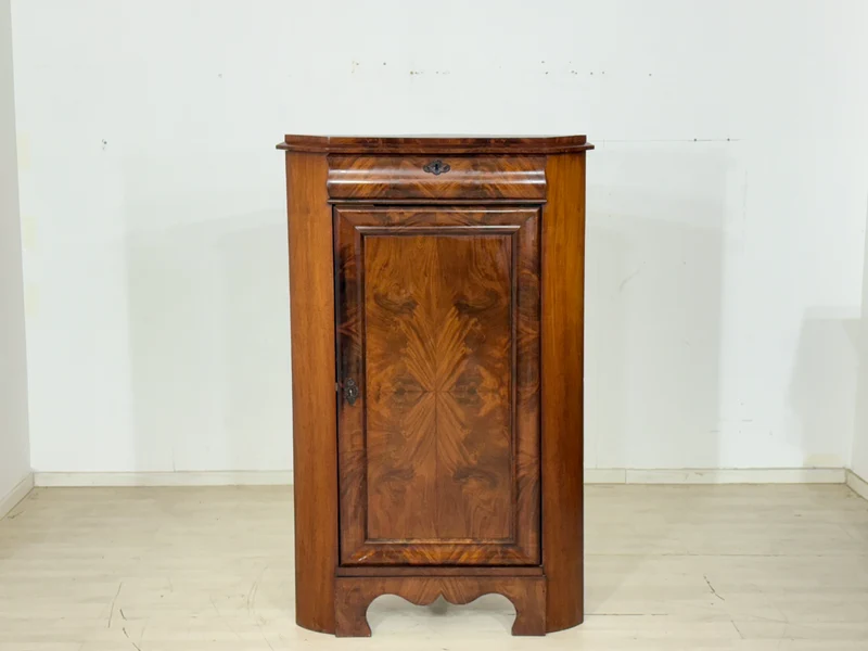 Biedermeier Eckschrank / Vertiko – um 1880