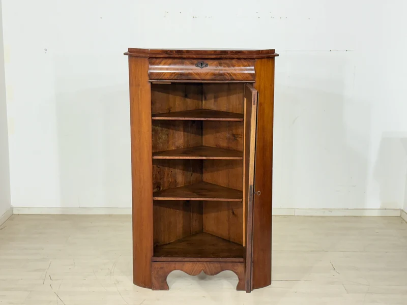 Biedermeier Eckschrank / Vertiko – um 1880
