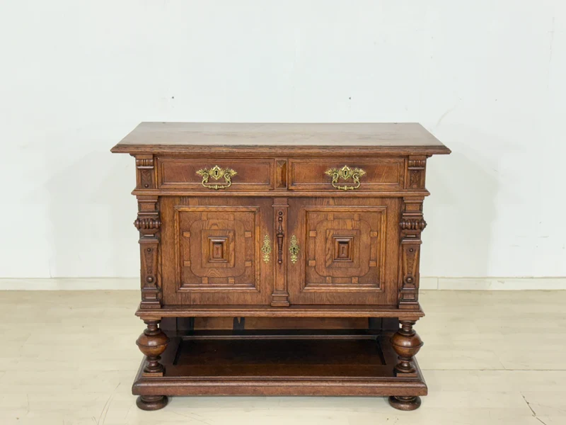 Gründerzeit Vertiko / Kommode / Wohnzimmerschrank – um 1880