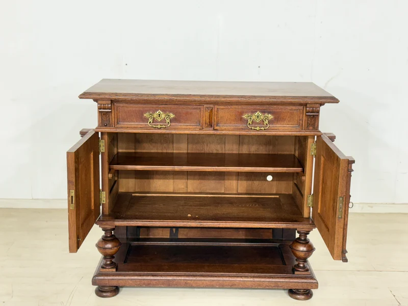 Gründerzeit Vertiko / Kommode / Wohnzimmerschrank – um 1880