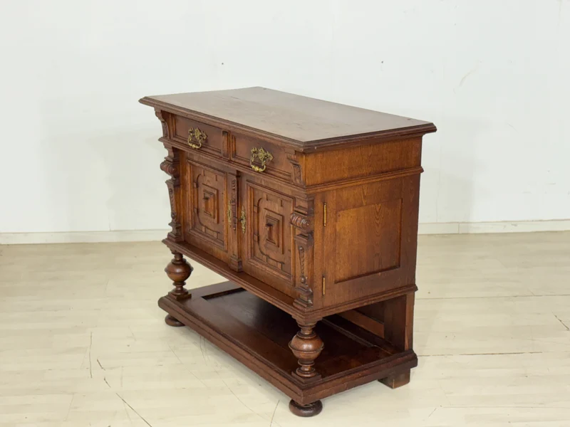 Gründerzeit Vertiko / Kommode / Wohnzimmerschrank – um 1880