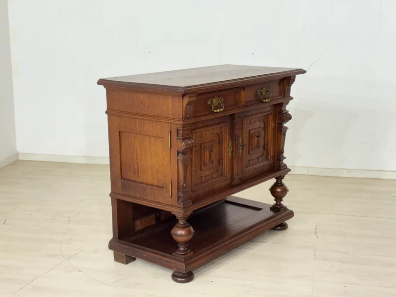 Gründerzeit Vertiko / Kommode / Wohnzimmerschrank – um 1880