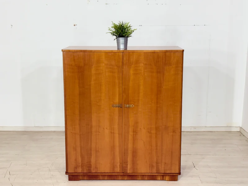 Vintage Wäscheschrank / Mid-Century Kleiderschrank / 60er Jahre Schrank