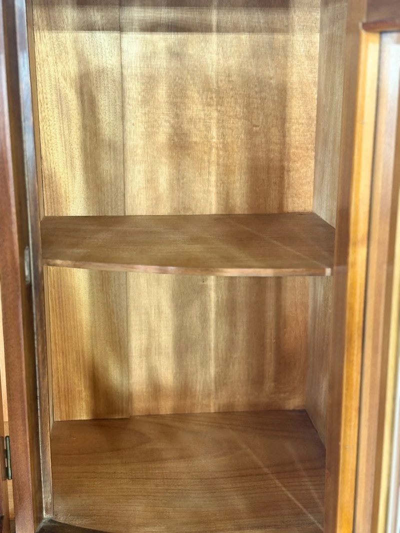 Antik Küchenbuffet um 1900 | Jugendstil Küchenschrank | 2-teilig | Massivholz-Eiche