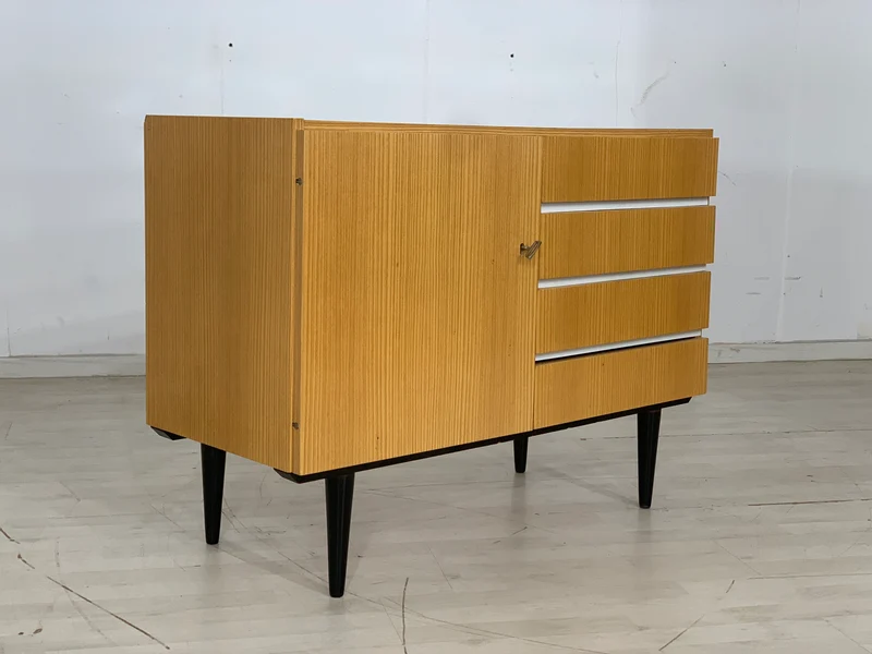 Mid Century Kommode Sideboard Schrank Vintage