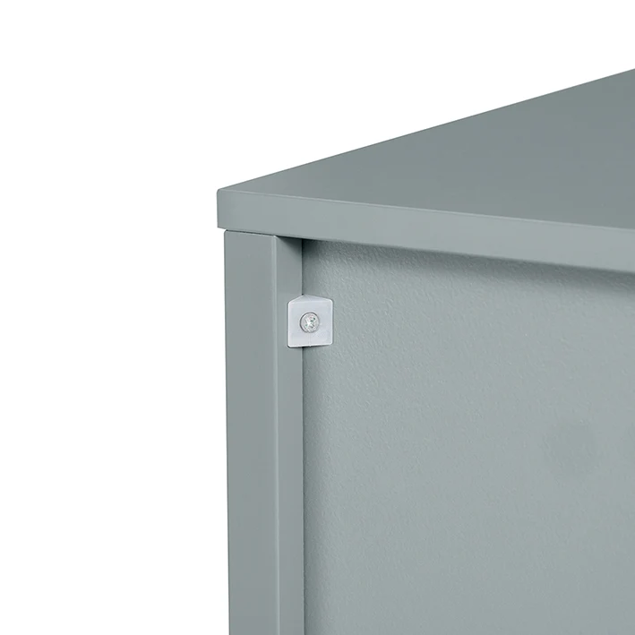 Vorverkauf | SoBuy | Waschbeckenunterschrank | Waschtisch | Badmöbel | Stahlgrau | FRG128-II-SG