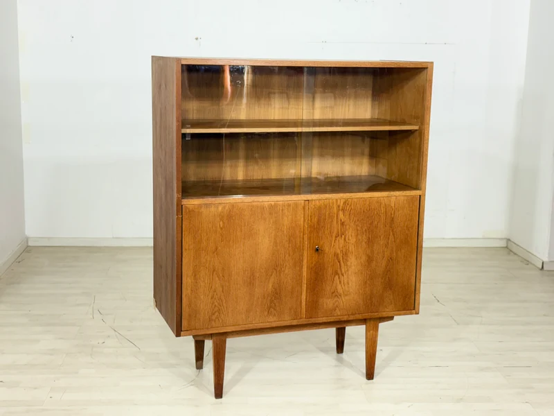 Vintage Hellerau Highboard Wäscheschrank Schrank Geschirrschrank