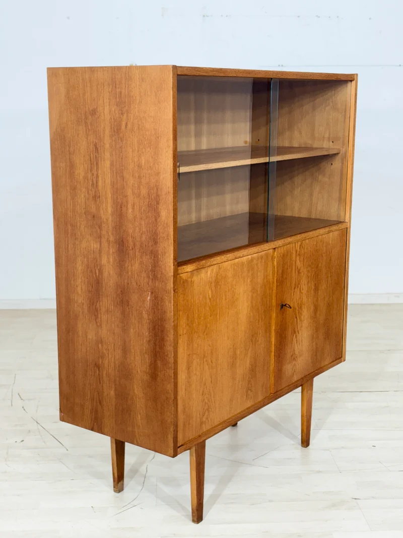Vintage Hellerau Highboard Wäscheschrank Schrank Geschirrschrank
