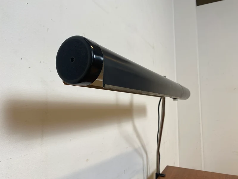 Sehr rare verstellbare Mid-Century Schwanenhals Tischleuchte von VEB NARVA I Lampe Leuchte Architektenlampe Schreibtischlampe Arbeitsleuchte Vintage Retro Werkstatt Ostalgie Industrie Design I