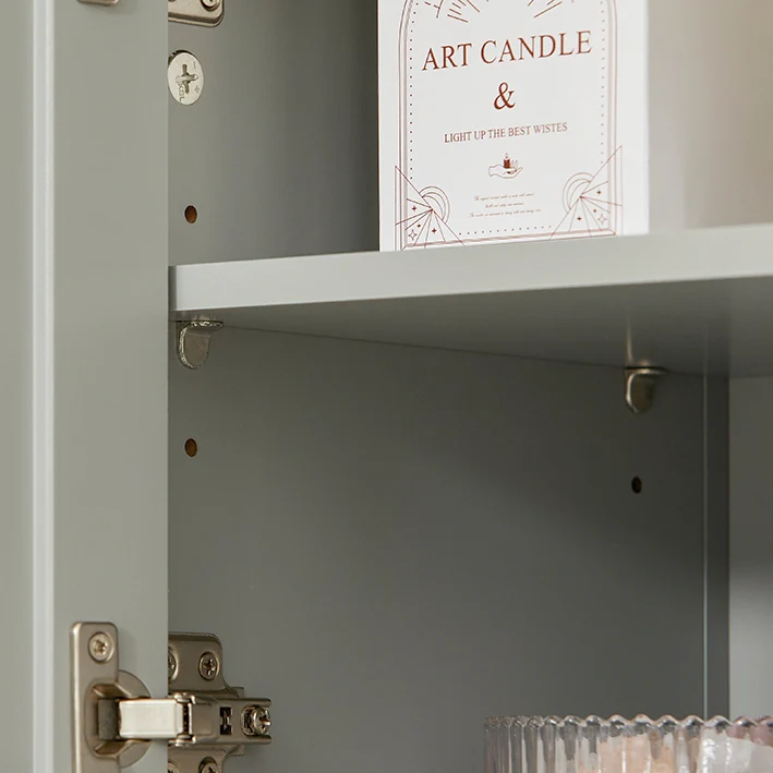 SoBuy | Waschbeckenunterschrank | Badschrank | Waschtisch Hellgrau | BZR69-HG