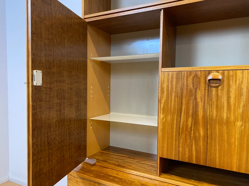 WMK I Kultiges modulares Designer Regalsystem 430 I Joachim Nebelung für VEB Hellerau mit Bar