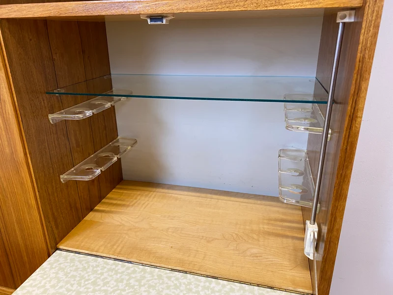 WMK I Kultiges modulares Designer Regalsystem 430 I Joachim Nebelung für VEB Hellerau mit Bar