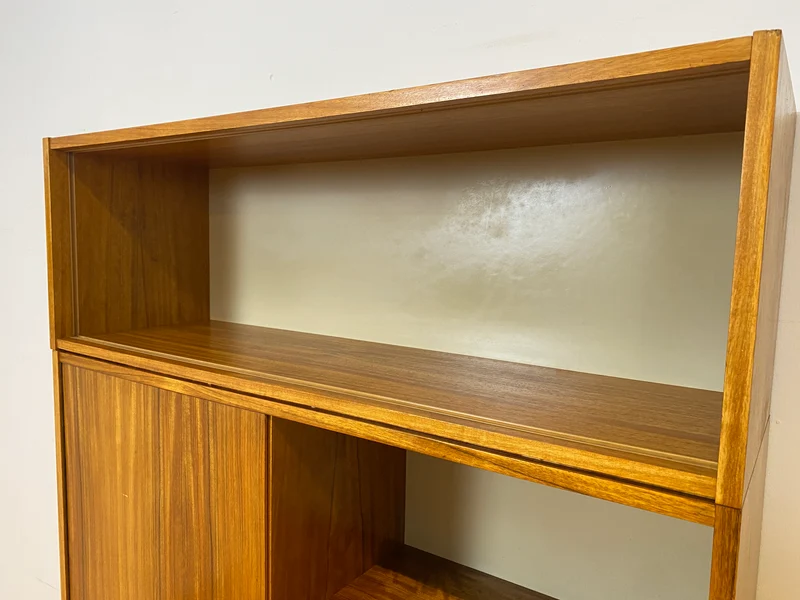 WMK I Kultiges modulares Designer Regalsystem 430 I Joachim Nebelung für VEB Hellerau mit Bar
