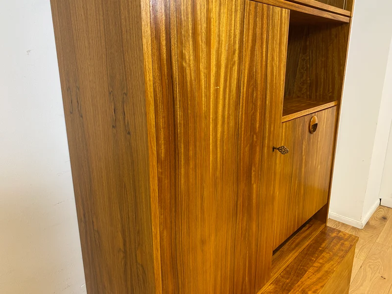 WMK I Kultiges modulares Designer Regalsystem 430 I Joachim Nebelung für VEB Hellerau mit Bar