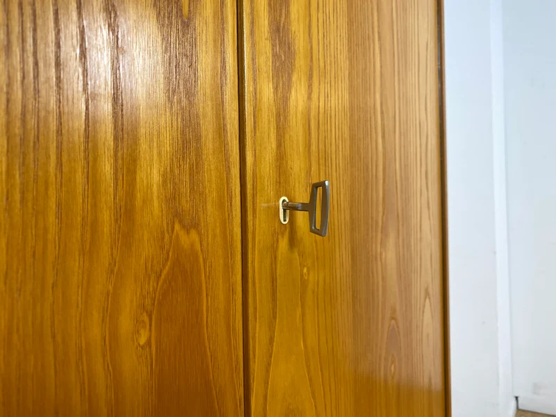 WMK I Kultiges modulares Designer Regalsystem 430 in Sen Esche von Joachim Nebelung für VEB Hellerau