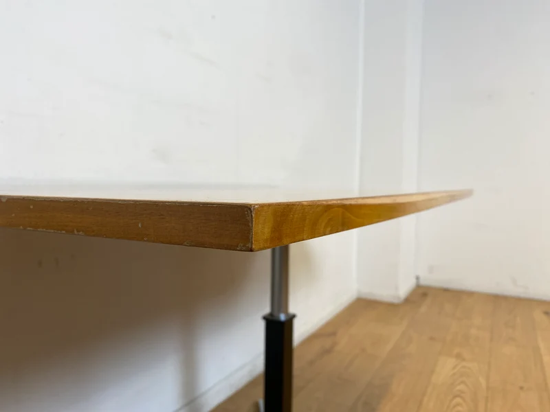 WMK I Stilvoller höhenverstellbarer 70er Jahre Designer Tisch von Wilhelm Renz