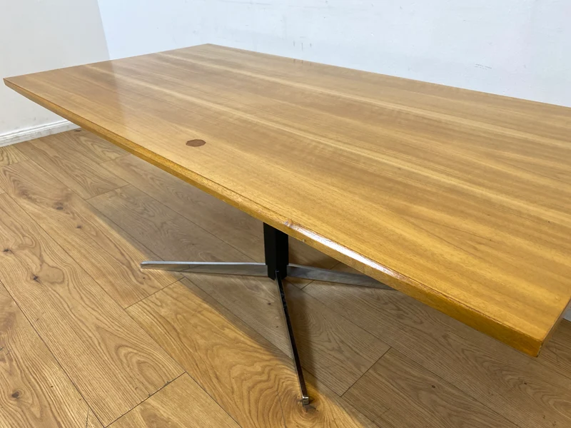WMK I Stilvoller höhenverstellbarer 70er Jahre Designer Tisch von Wilhelm Renz