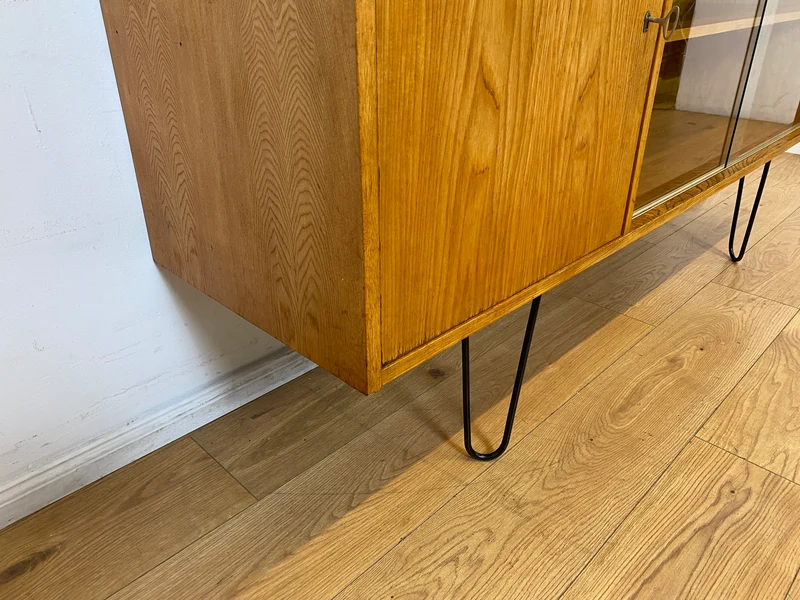WMK I Designer Sideboard 602/M von VEB Hellerau aus 1962 in Senesche auf Hairpin Metallfüßen