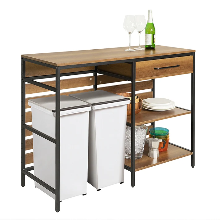 SoBuy | Flurschrank | Kücheninsel | Küchenschrank | FSB71-PF