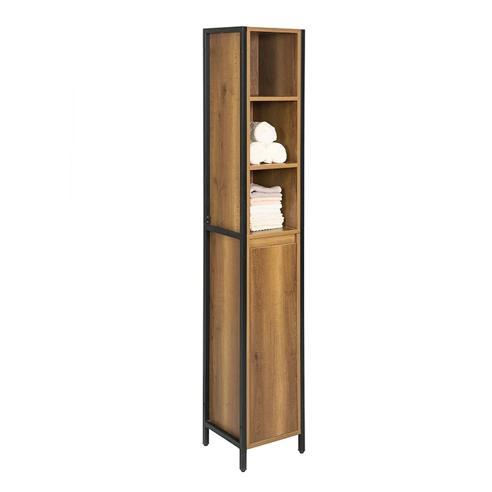 SoBuy | Bad Hochschrank | Badschrank | Badregal Vintage | BZR62-PF