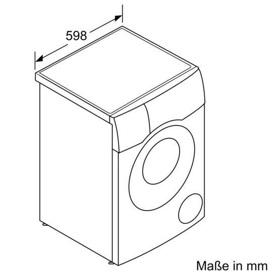iQ700 Waschtrockner 10.5/6 kg max. 1400 U/min. WN54C2A40
