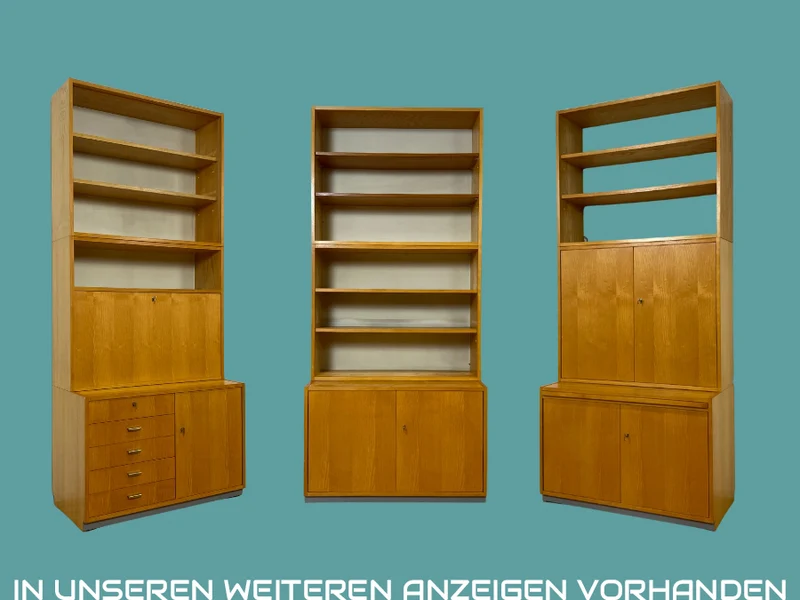 WMK I DDR Designer Highboard 605 von Bruno Knoblauch für VEB Hellerau aus 1968 in Esche