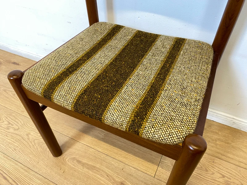 WMK I Set aus 6 stilvollen skandinavischen Mid-Century Designer Stühlen von Farstrup