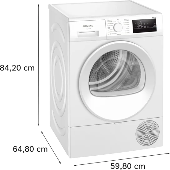 iQ300 Wärmepumpen-Trockner 8 kg WT45HVA4