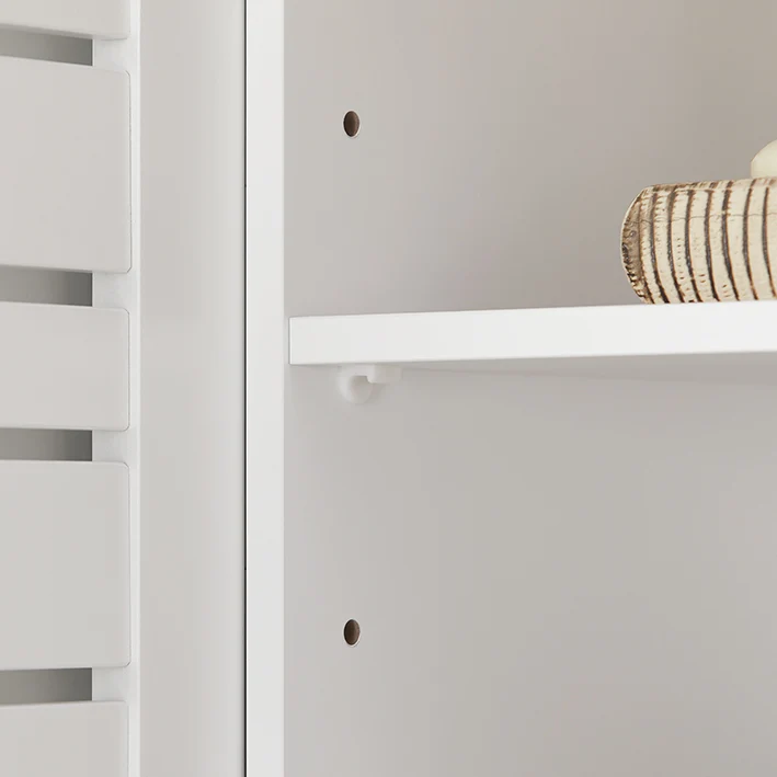 SoBuy | Waschbeckenunterschrank | Badezimmerunterschrank Weiß | BZR40-W