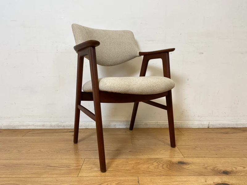 WMK I 1/2 Stilvoller skandinavischer Mid-Century Designer Stuhl I Erik Kirkegaard für Glostrup