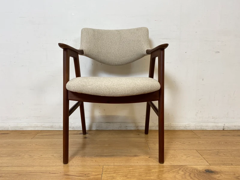WMK I 1/2 Stilvoller skandinavischer Mid-Century Designer Stuhl I Erik Kirkegaard für Glostrup