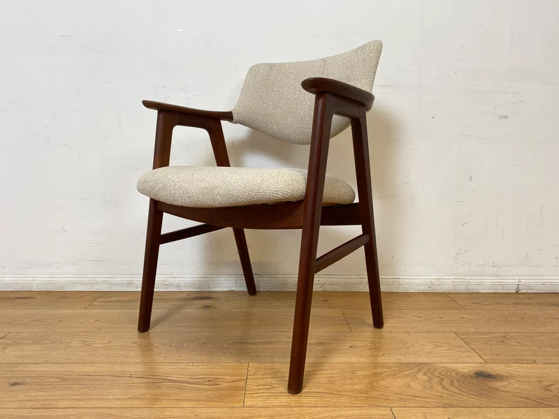 WMK I 1/2 Stilvoller skandinavischer Mid-Century Designer Stuhl I Erik Kirkegaard für Glostrup