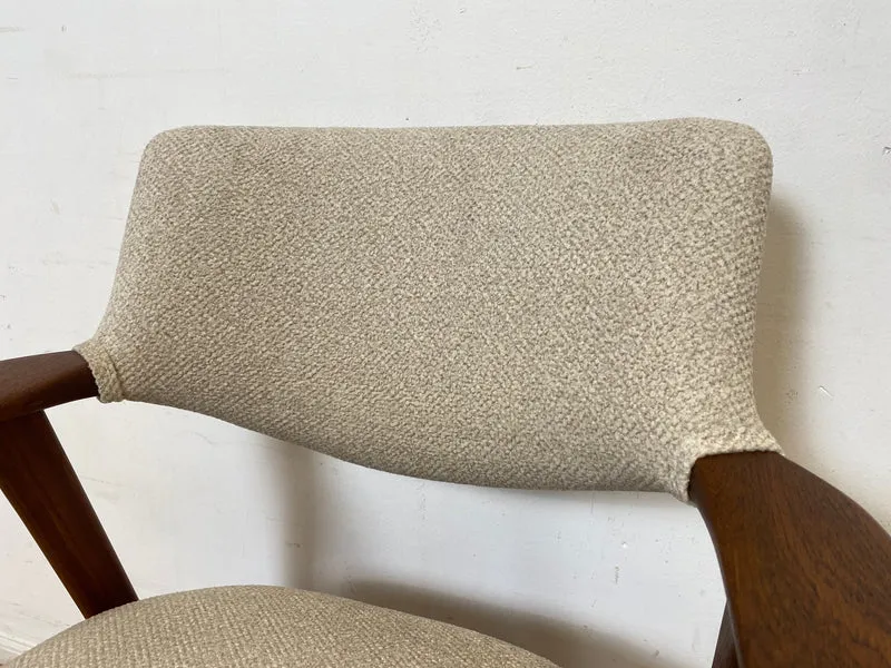 WMK I 1/2 Stilvoller skandinavischer Mid-Century Designer Stuhl I Erik Kirkegaard für Glostrup