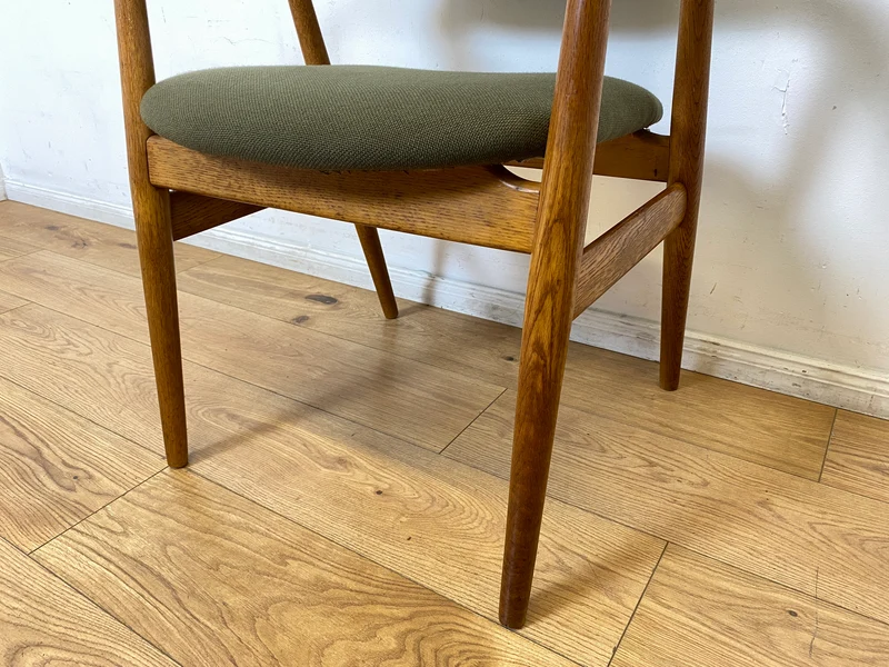 WMK I 1/3 Stilvoller skandinavischer Mid-Century Designer Stuhl I Erik Kirkegaard für Glostrup