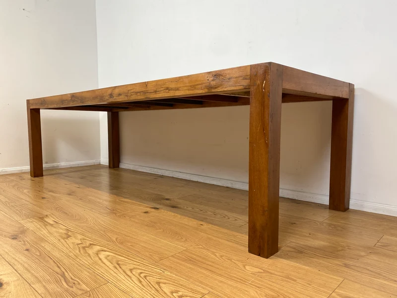 Boatwood by WMK I Imposanter 280x100cm großer Esstisch aus altem Bootsholz