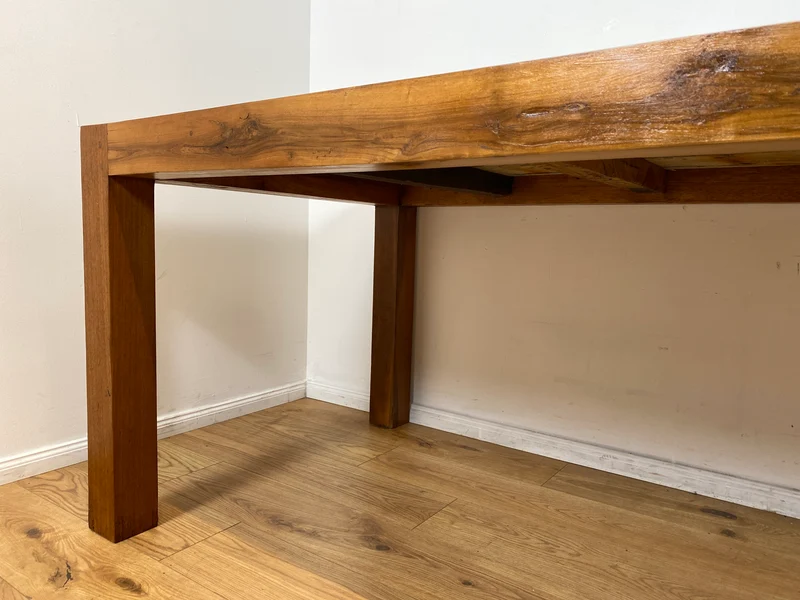 Boatwood by WMK I Imposanter 280x100cm großer Esstisch aus altem Bootsholz