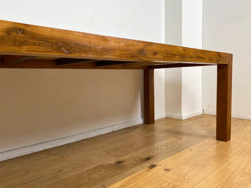 Boatwood by WMK I Imposanter 280x100cm großer Esstisch aus altem Bootsholz