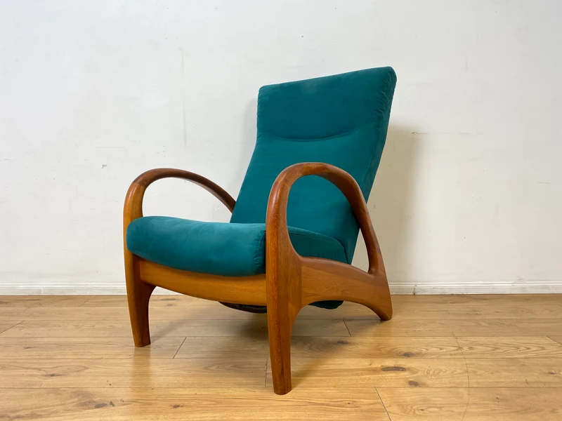 WMK I Stilvoller skandinavisches Designersessel von Holstebro Møbelfabrik