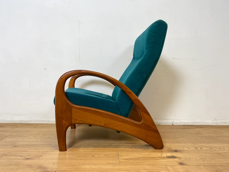 WMK I Stilvoller skandinavisches Designersessel von Holstebro Møbelfabrik