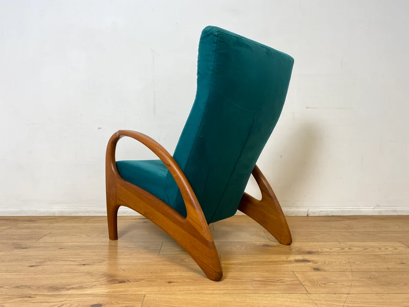 WMK I Stilvoller skandinavisches Designersessel von Holstebro Møbelfabrik