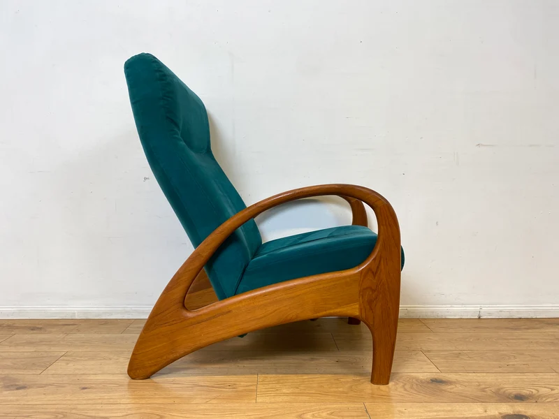 WMK I Stilvoller skandinavisches Designersessel von Holstebro Møbelfabrik