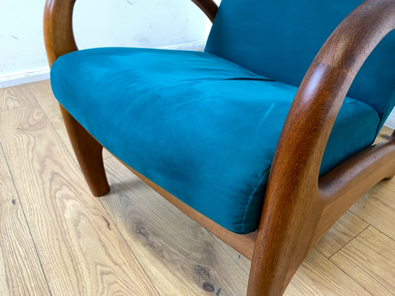 WMK I Stilvoller skandinavisches Designersessel von Holstebro Møbelfabrik