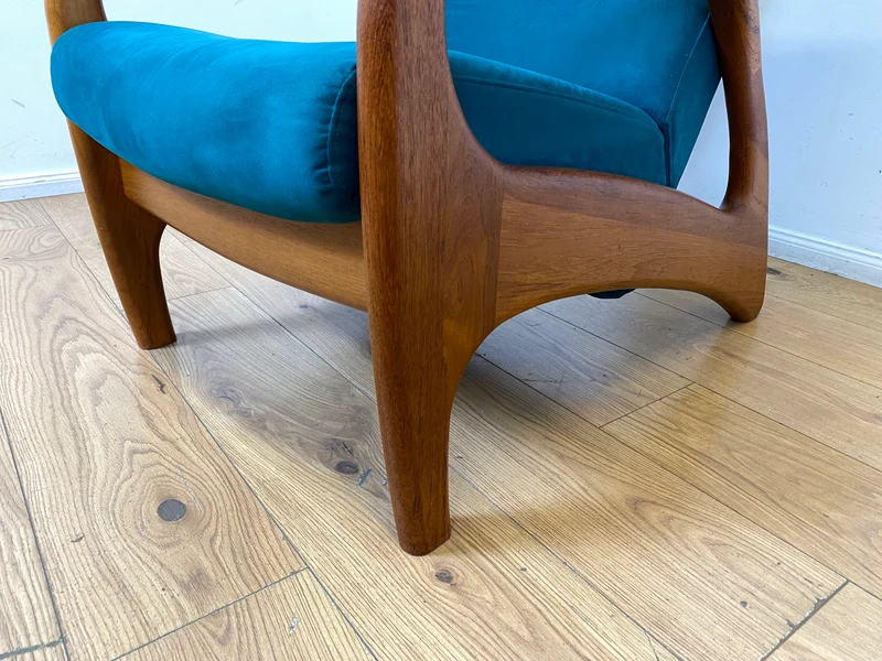 WMK I Stilvoller skandinavisches Designersessel von Holstebro Møbelfabrik