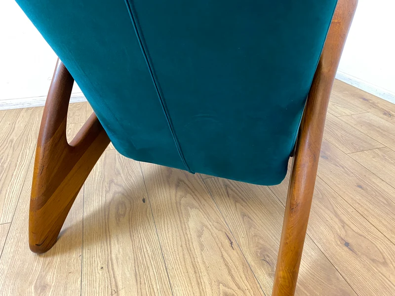 WMK I Stilvoller skandinavisches Designersessel von Holstebro Møbelfabrik