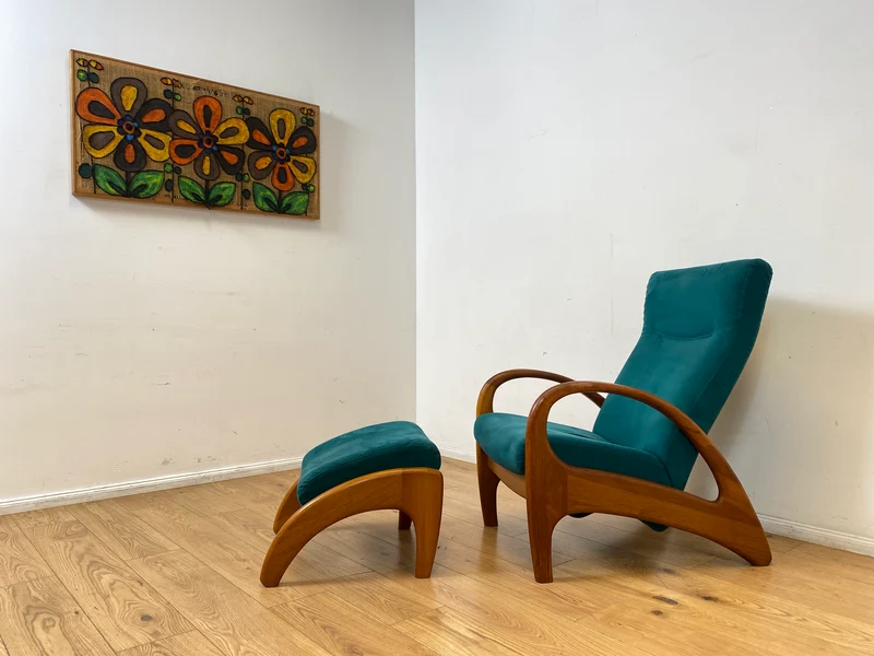 WMK I Stilvoller skandinavisches Designersessel von Holstebro Møbelfabrik